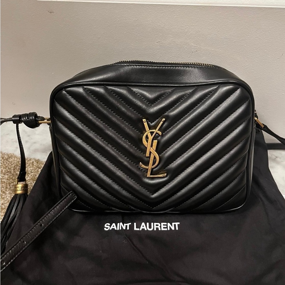 AUTHENTIC LOU CAMERA BAG IN QUILTED LEATHER